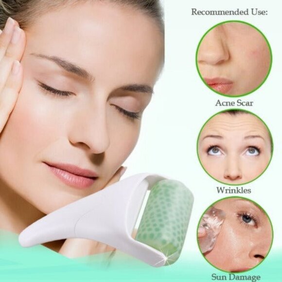 Pain Relief facial ice roller derma roller & Cupping Therapy Massage Sets Pack - Picture 10 of 10